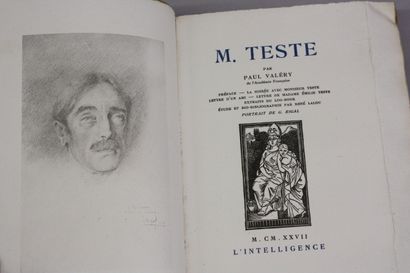 VALERY GIRAUDOUX. 19 volumes. 
VALERY. Discours...