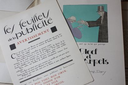 Les Feuillets d’Art.
1919-1920 ; 6 vol. in-4...