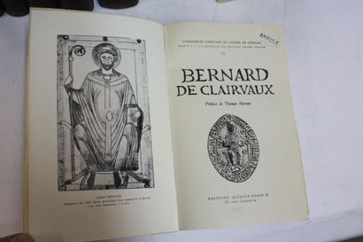 [SAINT BERNARD]. 13 volumes, dont : 
Œuvres...