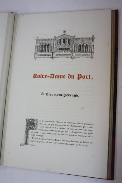 MALLAY (M.). Essai sur les églises romanes...