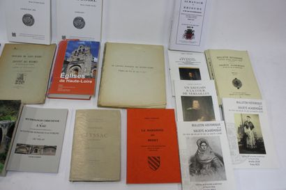 [BRIOUDE HAUTE-LOIRE]. 17 volumes : 
Cahiers...