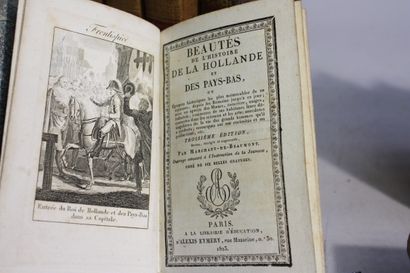 Lot de reliures du XIXe siècle. 11 volumes...