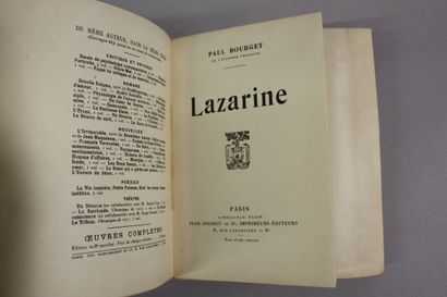 Littérature. Varia. 10 volumes, dont : GAVARNI...
