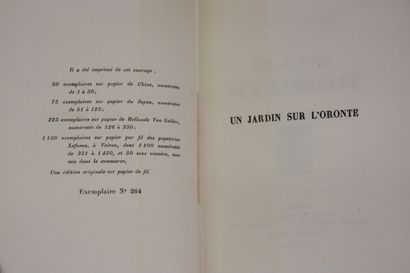 BARRES BLOY BAINVILLE CHATEAUBRIANT MAURRAS...