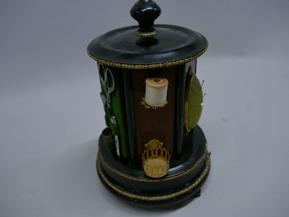 Nice set of 7 musical cigar humidors. Late...