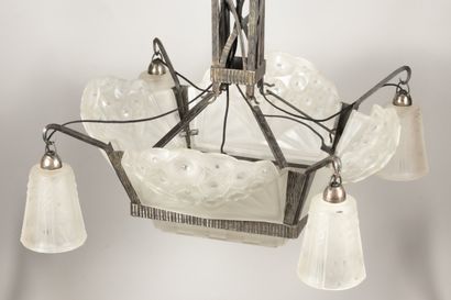 MULLER FRERES A LUNEVILLE
Large wrought-iron...