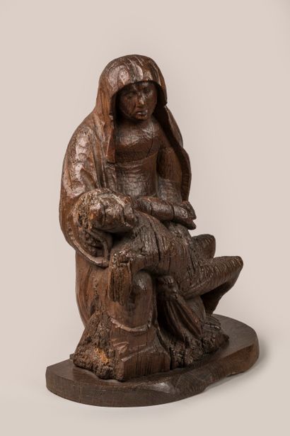 16th century Auvergne work
Piéta 
Natural...