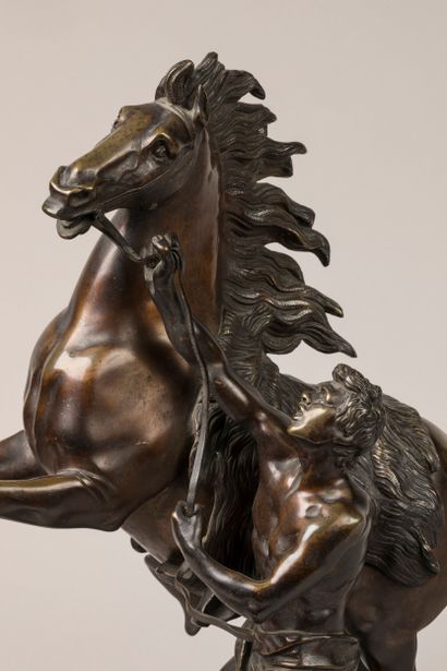 After Guillaume Coustou, Cheval de Marly,...