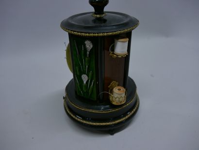 Nice set of 7 musical cigar humidors. Late...