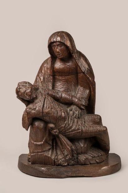 16th century Auvergne work
Piéta 
Natural...