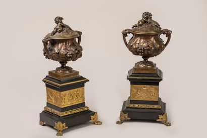 Henri Picard (1840-1890)
Pair of covered...