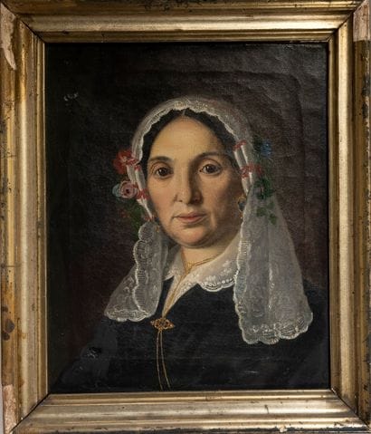 Spanish school (?) circa 1840,
Portrait of...