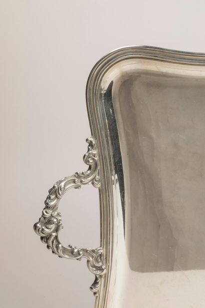 Plateau de service de style Louis XV de forme...