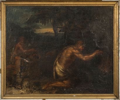 French school of the late 17th century,
Two...