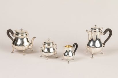 Silver 925°/°° tea/coffee set including :...