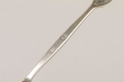 Silver marrow spoon 800°/°°.
Unidentified...