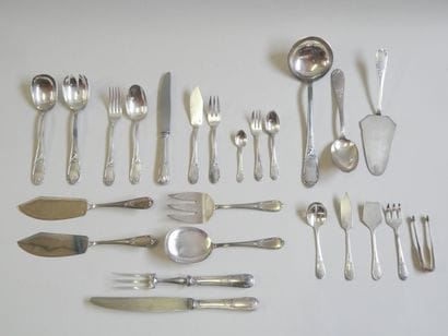 FRIONNET, master silversmith, silver-plated...