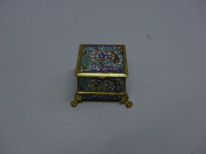 Small composite lot (Boulle inlaid bellows,...