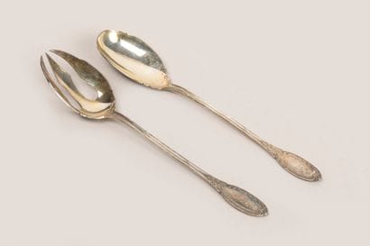 950°/°° silver salad server in the Louis...