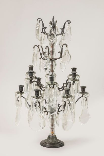 Girandole with pendants. 20th century work
height...
