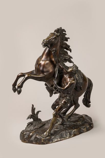 After Guillaume Coustou, Cheval de Marly,...