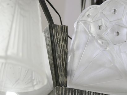MULLER FRERES A LUNEVILLE
Large wrought-iron...