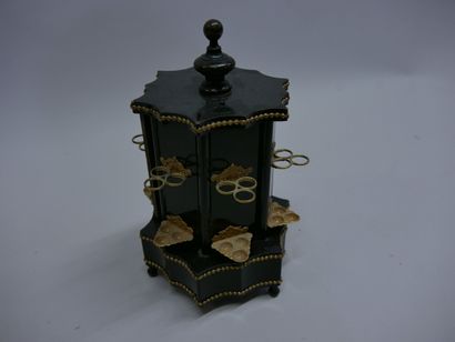 Nice set of 7 musical cigar humidors. Late...