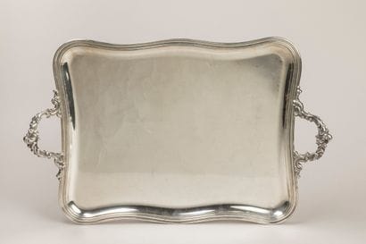 Plateau de service de style Louis XV de forme...