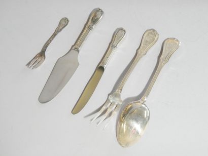 Ménagère Jean COUZON comprenant 3 écrins...