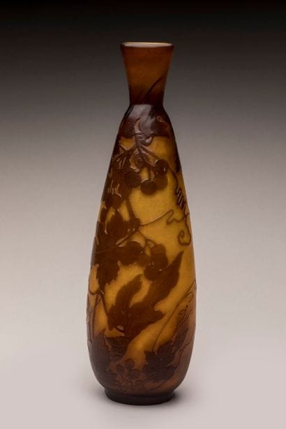 Etablissement Gallé

Bottle vase in acid-etched...