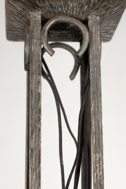 MULLER FRERES A LUNEVILLE
Large wrought-iron...
