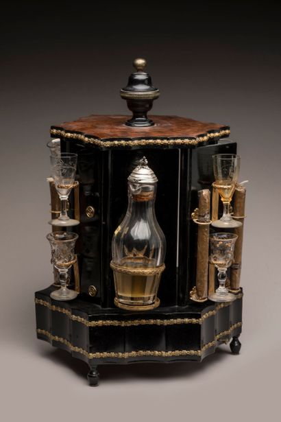 Musical liquor and cigar cabinet (2 tunes)....