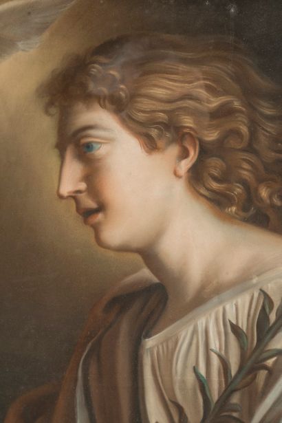 MODERN SCHOOL
The angel Gabriel,
Pastel on...