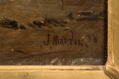 French school of the 19th century,
The Brotherhood,
Oil...