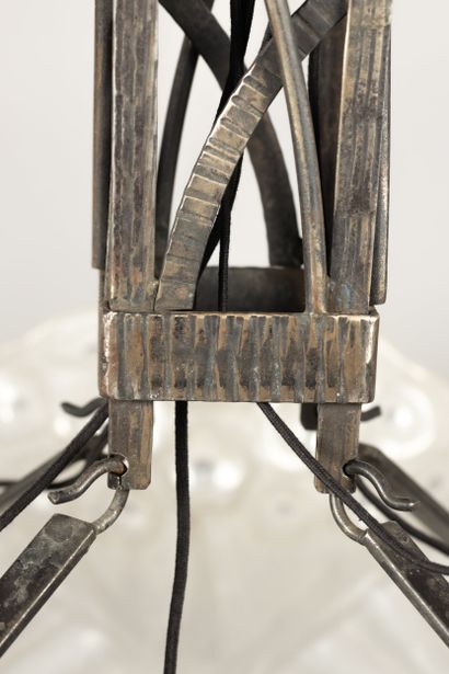 MULLER FRERES A LUNEVILLE
Large wrought-iron...