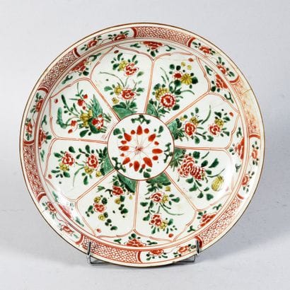 CHINA - KANGXI period (1662 - 1722)
Two porcelain...