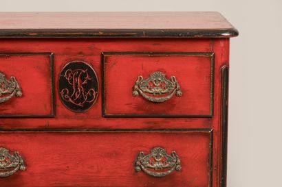 MISSONNIER - Regency style chest of drawers...