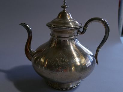 Oriental-style tea/coffee set in 950 °/°°...