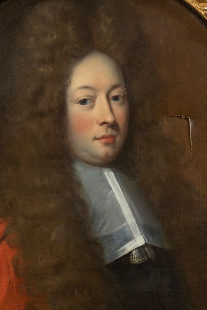 French school of the 18th century,
Bust portrait...