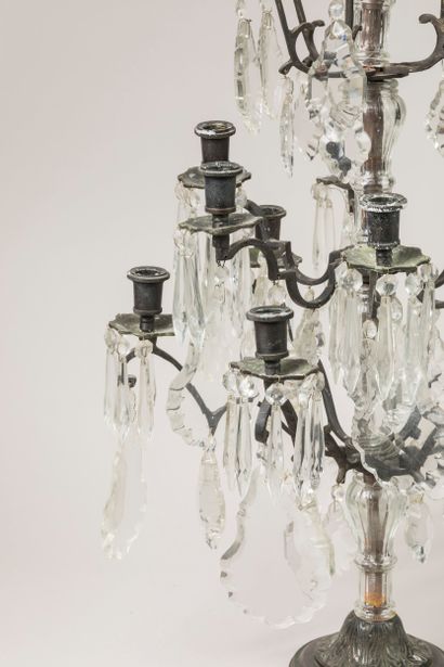 Girandole with pendants. 20th century work
height...