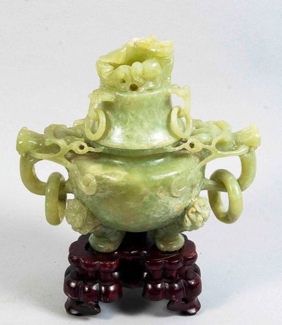 CHINA - 20th century
Large tripod incense...