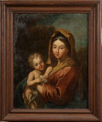 18th century French school,
Portrait of a...