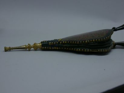 Small composite lot (Boulle inlaid bellows,...