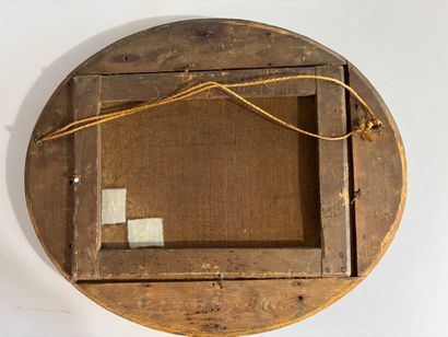 LANFANT DE METZ
Two oval canvases depicting...