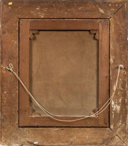 French school of the 19th century,
The Brotherhood,
Oil...