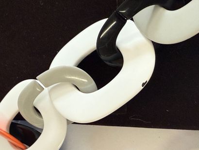 HERMES. Important vintage-style sautoir necklace...