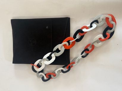 HERMES. Important vintage-style sautoir necklace...