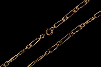 Yellow gold (750 thousandths) chain with...