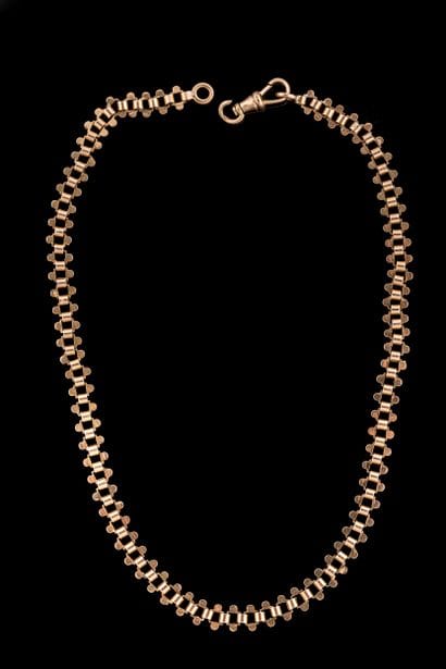 Yellow gold (750 thousandths) vest watch...