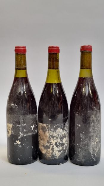 3 B CORTON-POUGETS (Grand Cru) 1985 Domaine...